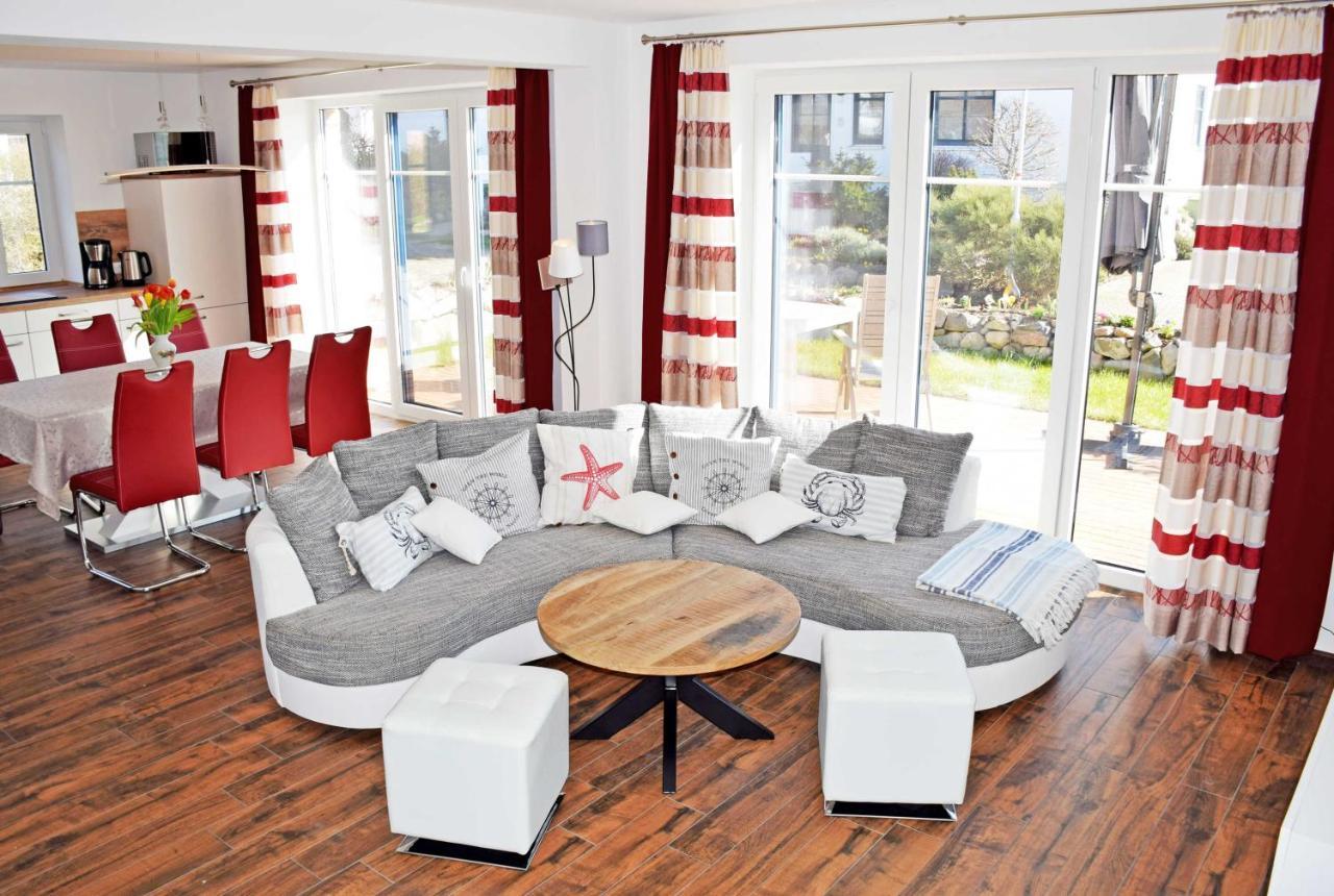 Ferienhaus Zum Boddenstrand Mit Ka Groß Zicker エクステリア 写真